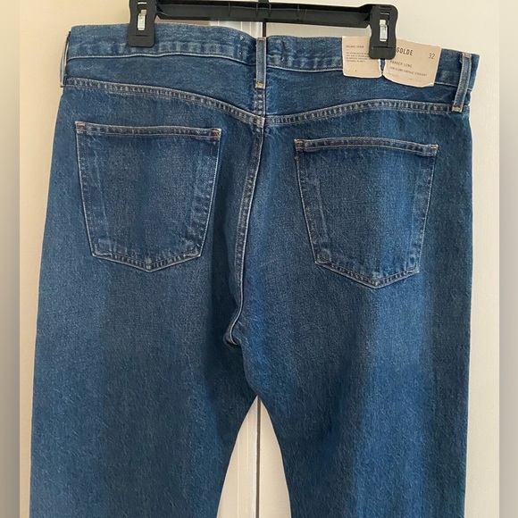 Agolde Parker long low slung vintage straight women 32 NWT - Picture 4 of 8